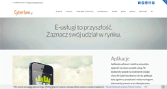 Desktop Screenshot of cyberlaw.pl