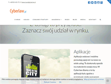 Tablet Screenshot of cyberlaw.pl